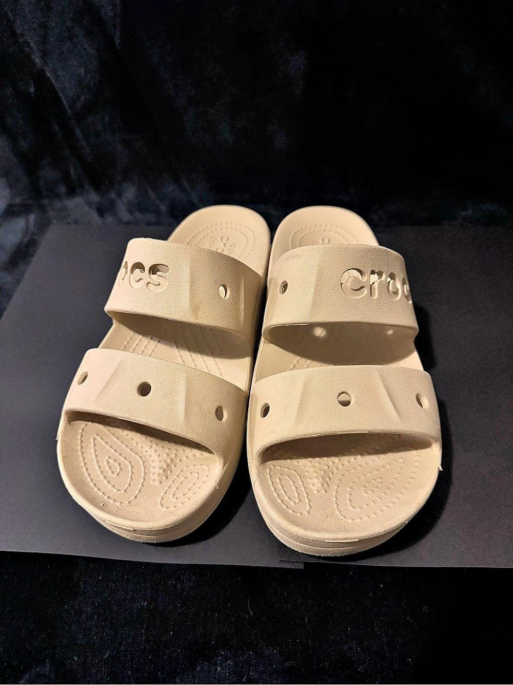 Crocs Soho Two Strap Sandal Beige Sandals